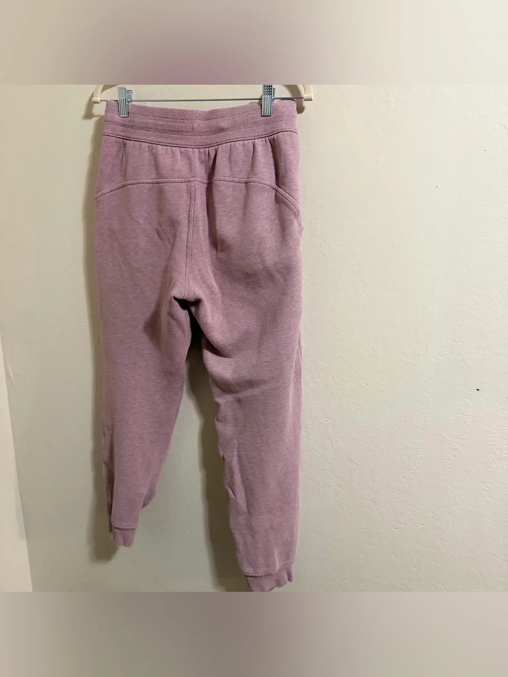 Lululemon Scuba High-Rise athletic Jogger 6 Pink Taupe Heathered Sweatpants 25